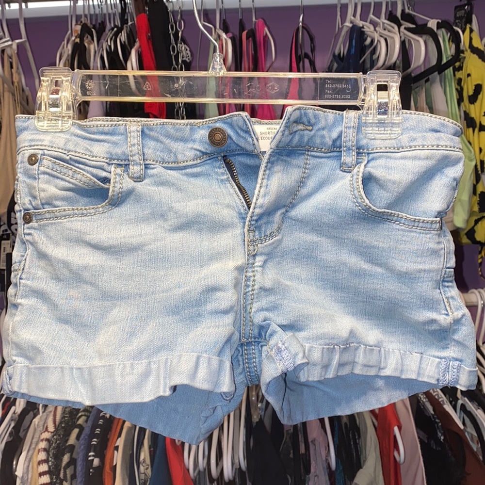 Ladies Eighty Two Denim Jean shorts booty style shorts size 3